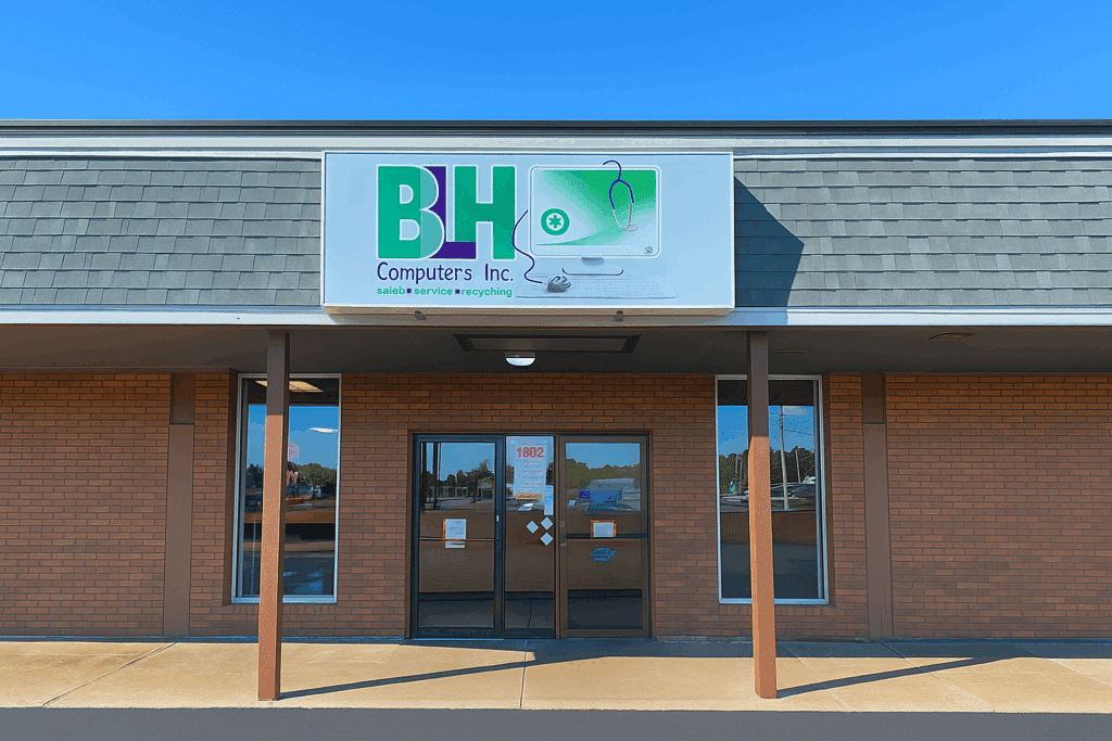 BLH Computers Springfield office front